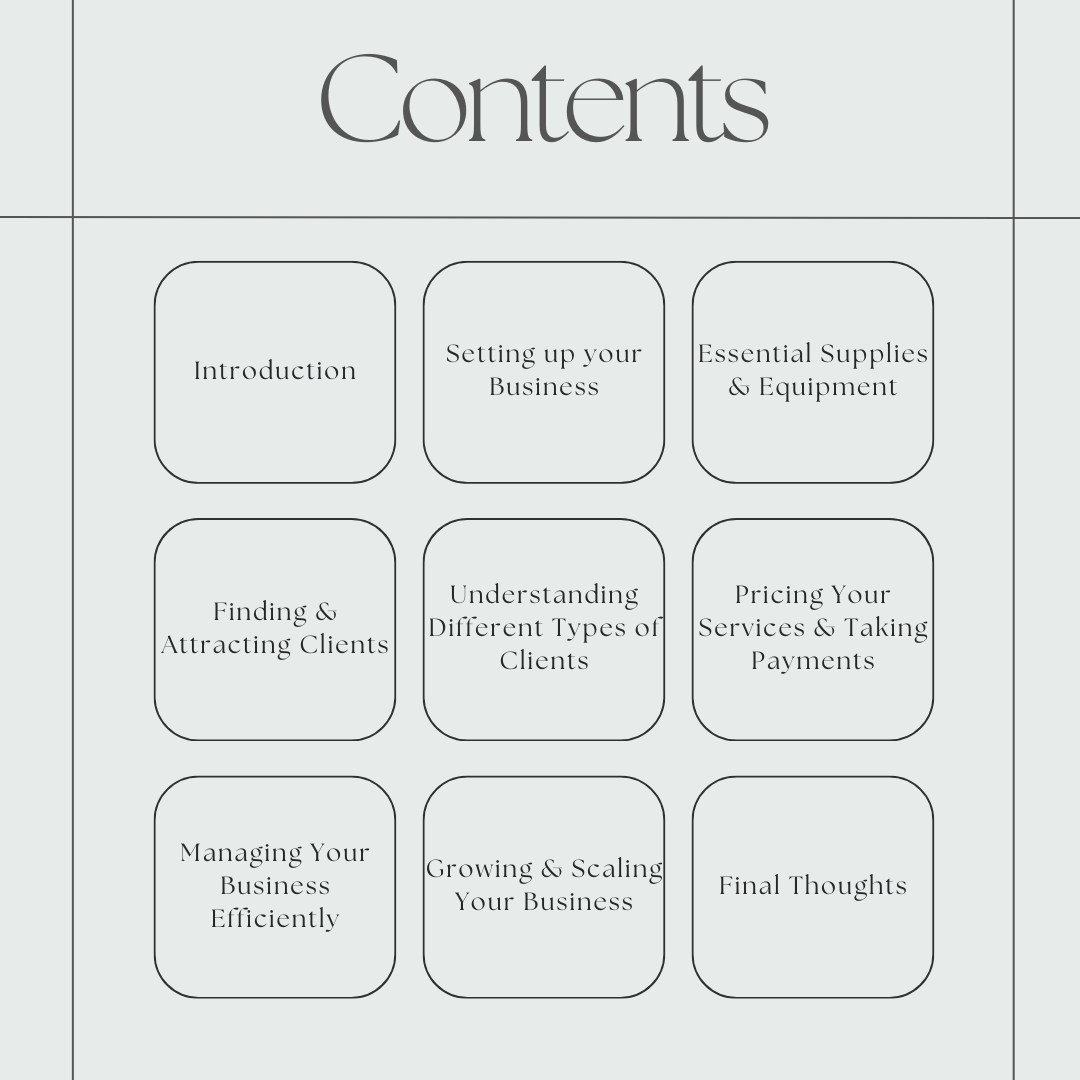 Your Guide to Launching a Domestic Cleaning Business E-Book