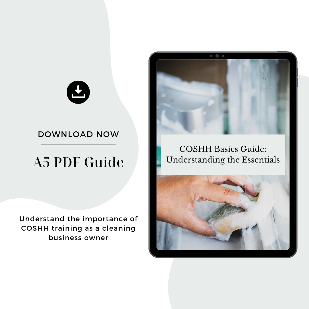 COSHH Basics Guide – Cleaning 101