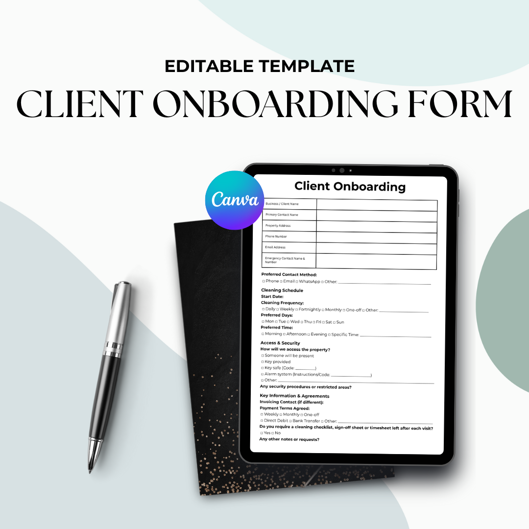 Client Onboarding Form