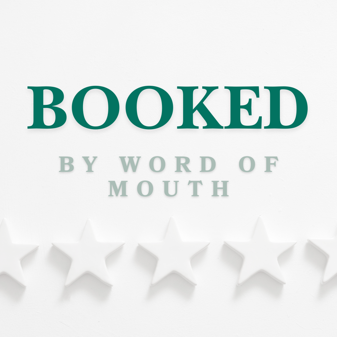 Booked by Word of Mouth Blueprint