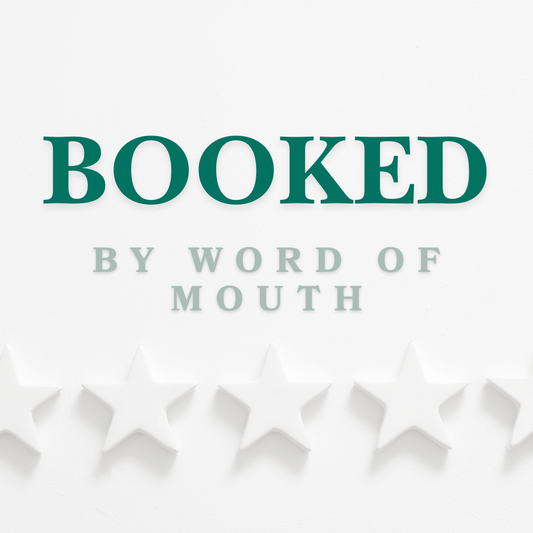 Booked by Word of Mouth Blueprint