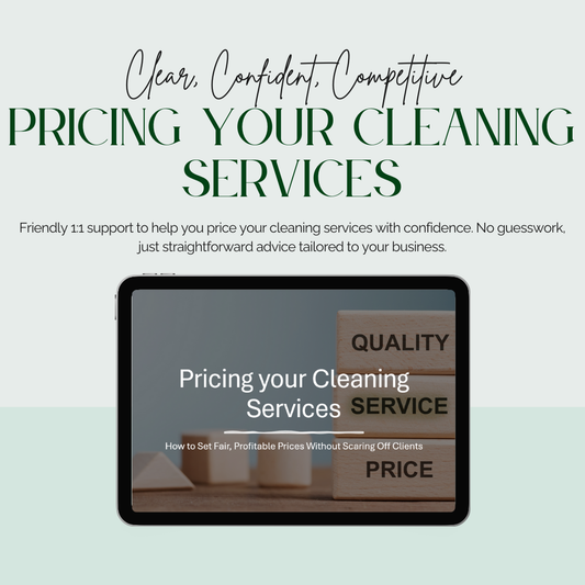 Pricing your Services: Coaching Session for Cleaning Business Owners